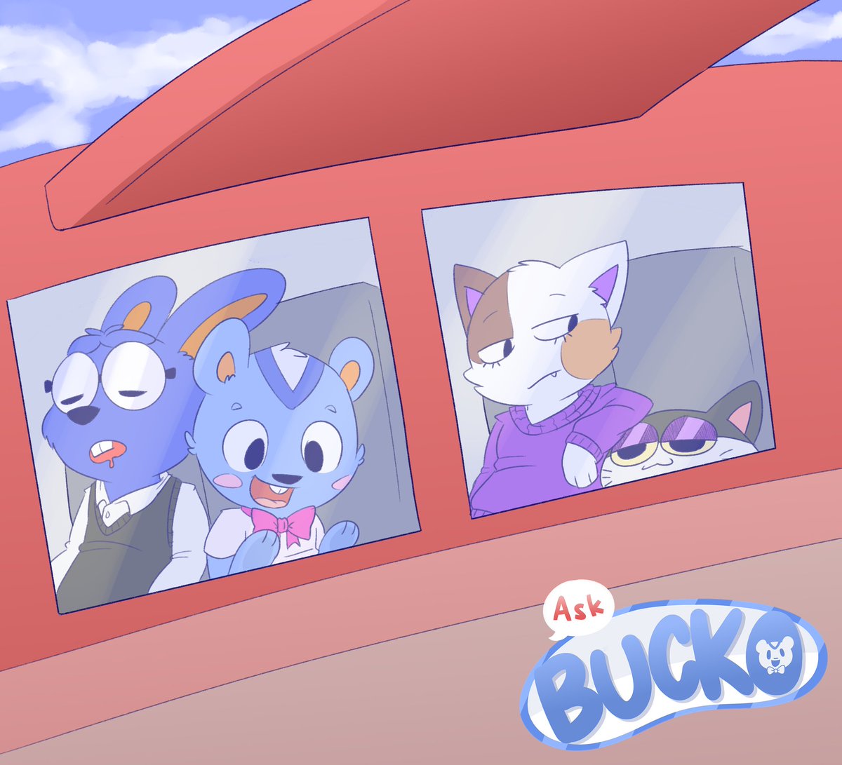 ask_bucko's tweet photo. "Heya bucko, it’s been a while! But I guess that tends to happen when you move a whole town to a deserted island, ah huh huh huh."

(Ask Account for Filbert and friends! Feel free to send some either through CC or replies!) https://t.co/Z6SqC42HLC