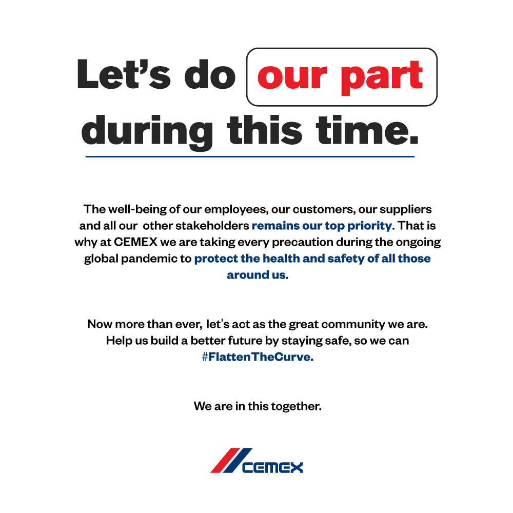 Our thoughts are with everyone who's been affected by the global COVID-19 #Coronavirus pandemic. Help us build a better future by staying safe, so we can #FlattenTheCurve. Stay informed through local health authorities &amp; take all recommended precautions. We are in this together!