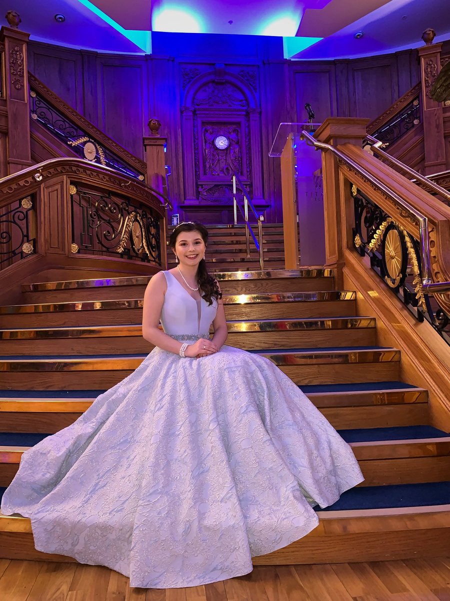 McclementsMusic's tweet photo. I had an amazing time with @BelfastOperatic at our 60th anniversary gala ball in @TitanicBelfast ✨ A great night with fantastic people ♥️ #titanic #galaball #disney #love #singer #belfast #musicaltheatre #performer #Friends #family https://t.co/xm5HXwVPLG