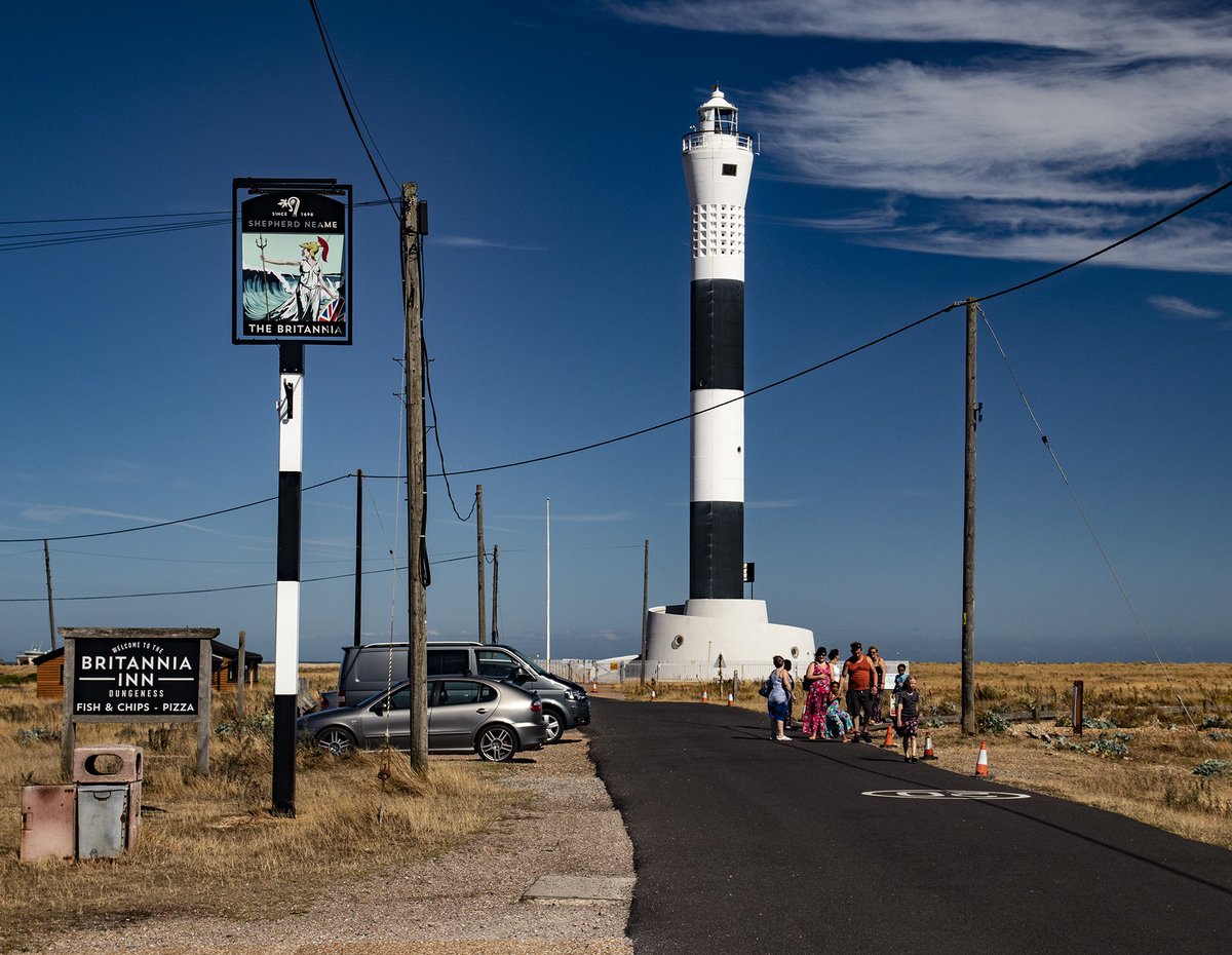 Dungeness lighthouse in Kent.