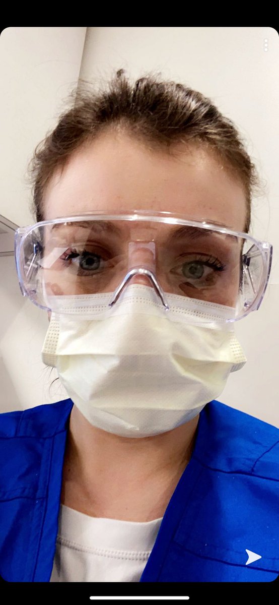 MikeGalantino's tweet photo. Nurses and Doctors are the new superheroes.  Here’s my favorite one at Sloan. #nicegoggles https://t.co/OLFhg46Mz8