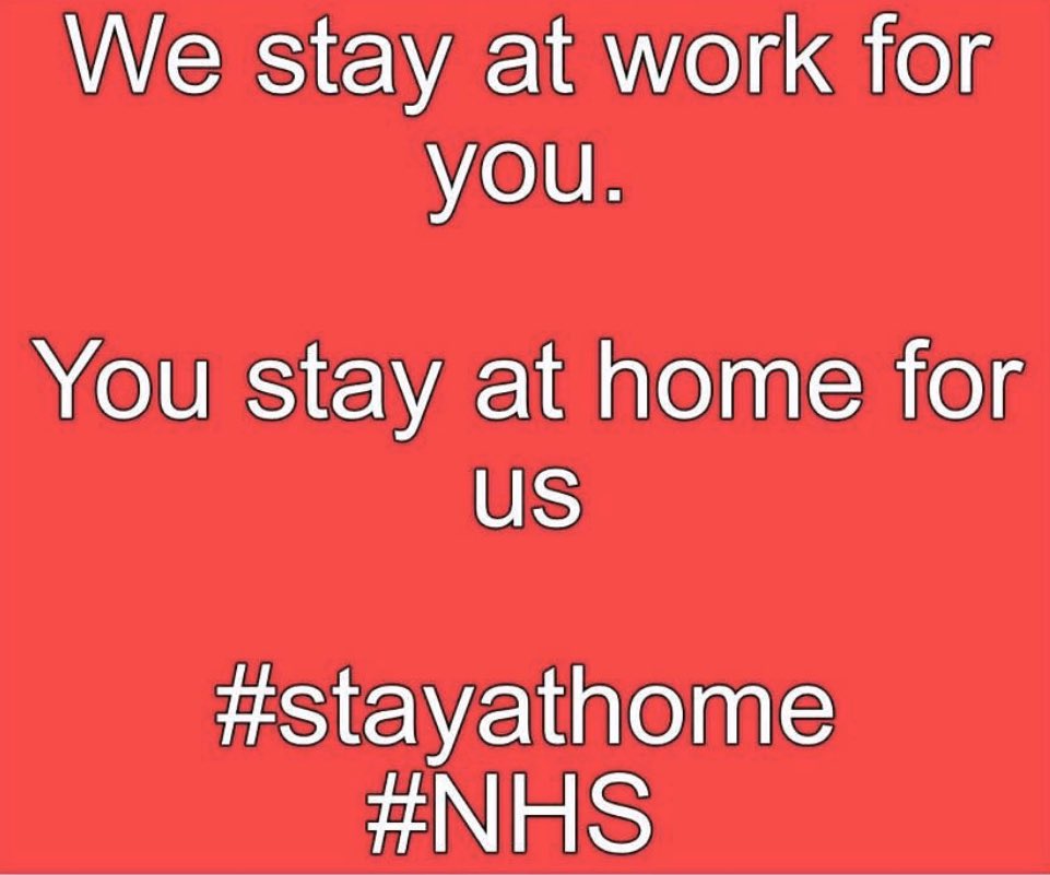 A friend of mine working front line ICU just sent me this and asked me to post it. They are starting to see young 25-39 year olds v v sick. It’s just the start. Please act responsibly and protect the vulnerable. 🙏 please #Convid19uk