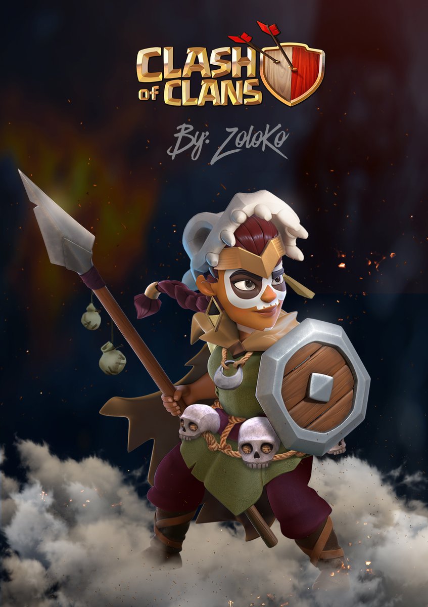 Pues aquí tenéis la Tercera SKIN para la Luchadora real de <a href="/ClashofClans/">Clash of Clans</a> 😍

50 RT y subo la última, que, junto a ésta, para mí son de las mejores jeje Espero que os guste 🥳

SKULL CHAMPION ☠️