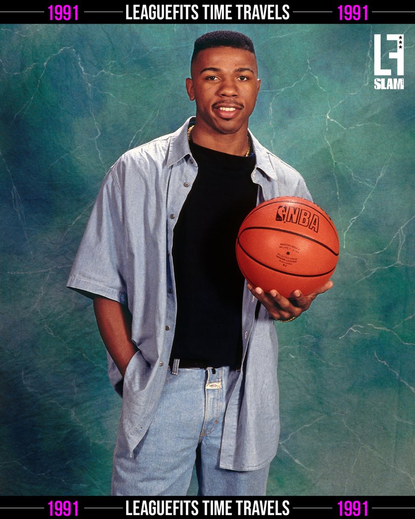 TIME TRAVELS ('91): you HAD to have some swagger to be a NYC point guard back in the day. 