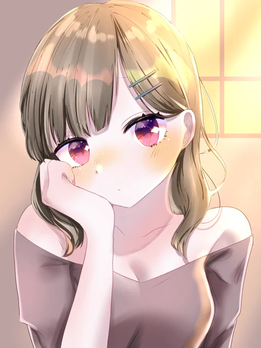 描いた、お姉さん系
#絵描き
#イラスト
#アイビス 