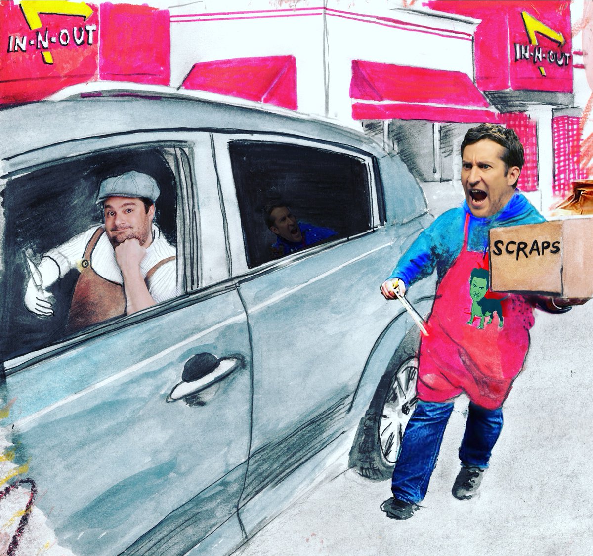 JessicaJerred's tweet photo. Gettin stabby? Support local business with to-go orders #ARTWOLF #fourvel @earwolf @ComedyBangBang @improv4humans @bibbymoynihan https://t.co/ISO2WqDsnh