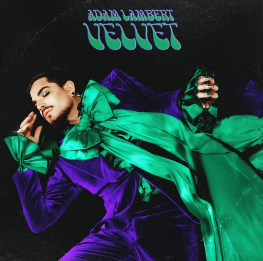 QUARANTINE GLAM #Velvet 
•u feel isolated? 
•stuck?
•lonely?
•lazy?
•sad?
•bored?
•depressed? 
•hopeless? 
•sick? 
This is the ultimate 'oh no corona dont' kill my mood jam! 
Stay home, stream this album and watch the sorrow disappear! 
#VelvetAdamLambert