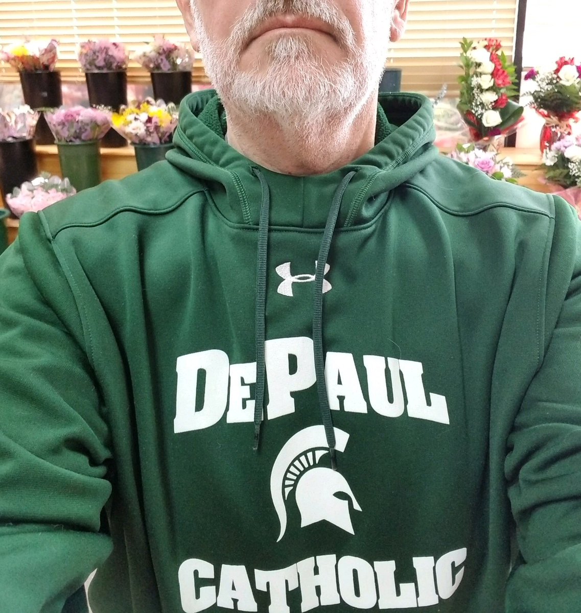 depaulcatholic's tweet photo. Virtual Spartan Spirit Day Tomorrow (Fri.)
Let’s flood our timeline with green 💚 and white 🤍.
Use #SpartanSpiritDay and be sure to tag us!
#ScenesOfASpartan #OhHiMrP https://t.co/pruU3K4kqg