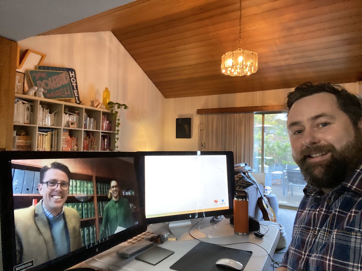 Sean Tracey (@seant1979) on Twitter photo Federal Fisheries Minister dropped by the office this morning for a briefing. Had to pack away the dressing gown. It did get me thinking about what is acceptable dress code for meetings now 😂 <a href="/DuniamJonathon/">Senator Jonno Duniam</a> #WorkFromHome <a href="/UTAS_/">University of Tasmania</a> <a href="/IMASUTAS/">IMAS</a> Federal Fisheries Minister dropped by the office this morning for a briefing. Had to pack away the dressing gown. It did get me thinking about what is acceptable dress code for meetings now 😂 <a href="/DuniamJonathon/">Senator Jonno Duniam</a> #WorkFromHome <a href="/UTAS_/">University of Tasmania</a> <a href="/IMASUTAS/">IMAS</a>
