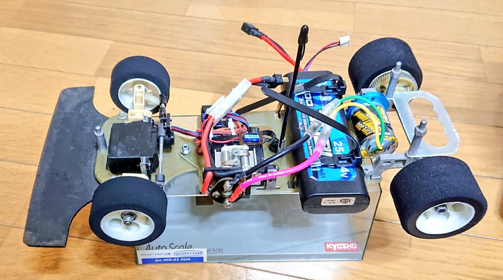 36年前に2番目に買ったタミヤレーシングマスター4のフォードC100