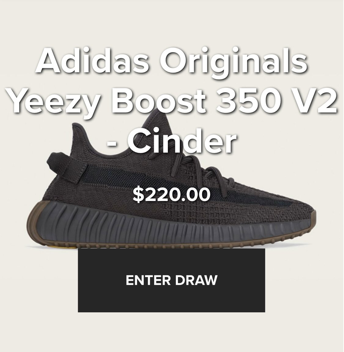 Cinder shirt Yeezy 350 match Yeezy T shirt Sneaker Match