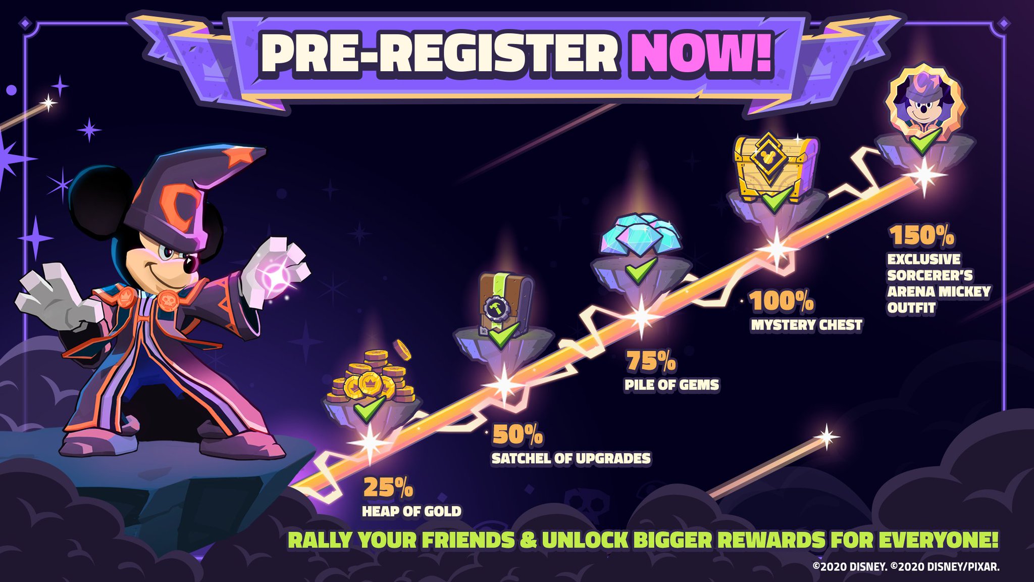 Disney Sorcerer's Arena on Twitter "Everyone who preregisters will