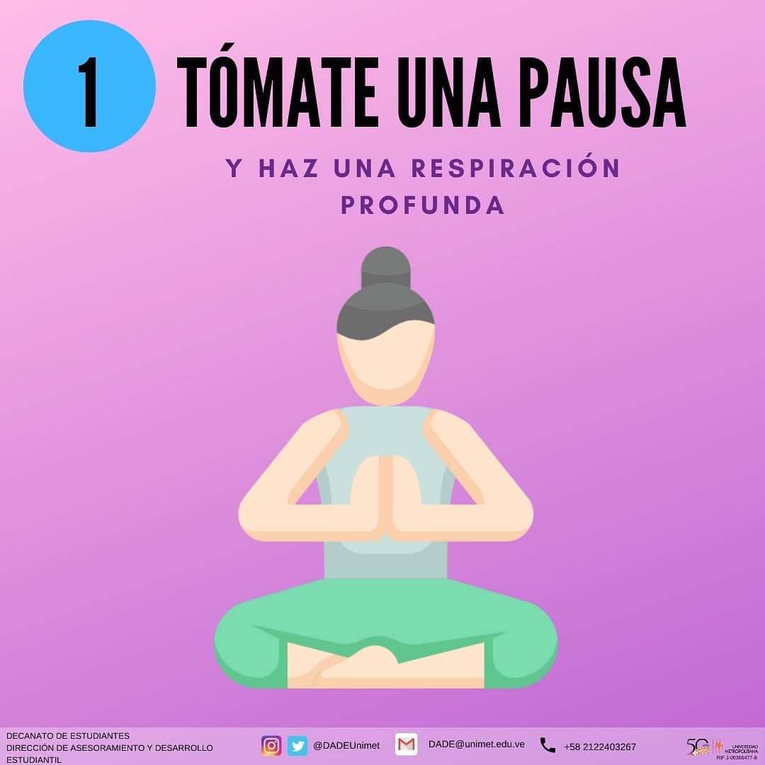 ExtensionUNIMET's tweet image. Excelentes recomendaciones para cuidar también de nuestras emociones 👇🏽👇🏽👇🏽
#Repost @DADEUnimet 
...
#Unimetano, desde la #DADEUnimet te traemos algunas recomendaciones para afrontar emocionalmente al Coronavirus #covid19
