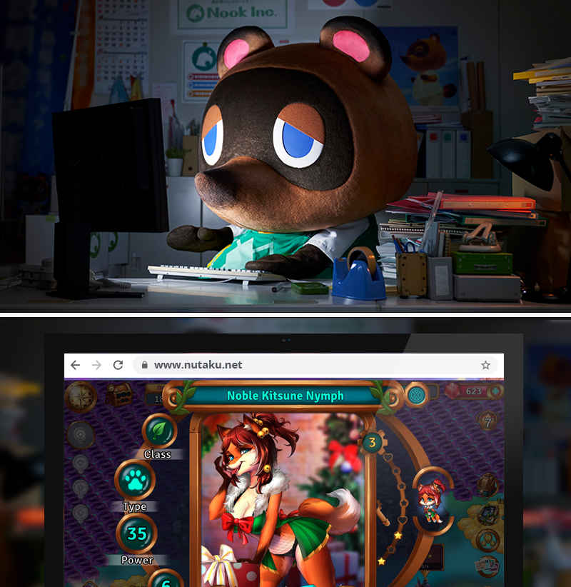 “also, what are you looking at here Tom Nook?!” 
