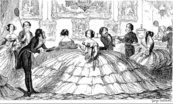 JaneOakden's tweet photo. I'm predicting a comeback of the crinoline dress... https://t.co/uFHA4e33MV