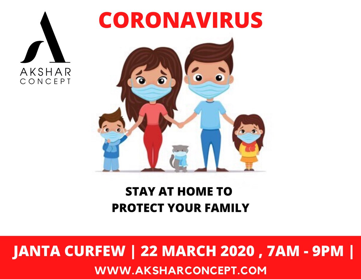 abhishekpatel15's tweet image. Stay at home on sunday 22 march 2020 be carefully and takecare of yourself and family #JantaCurfew #CVID19 @narendramodi @PMOIndia @BBCWorld #22March2020 #22MarchJantaCurfew
