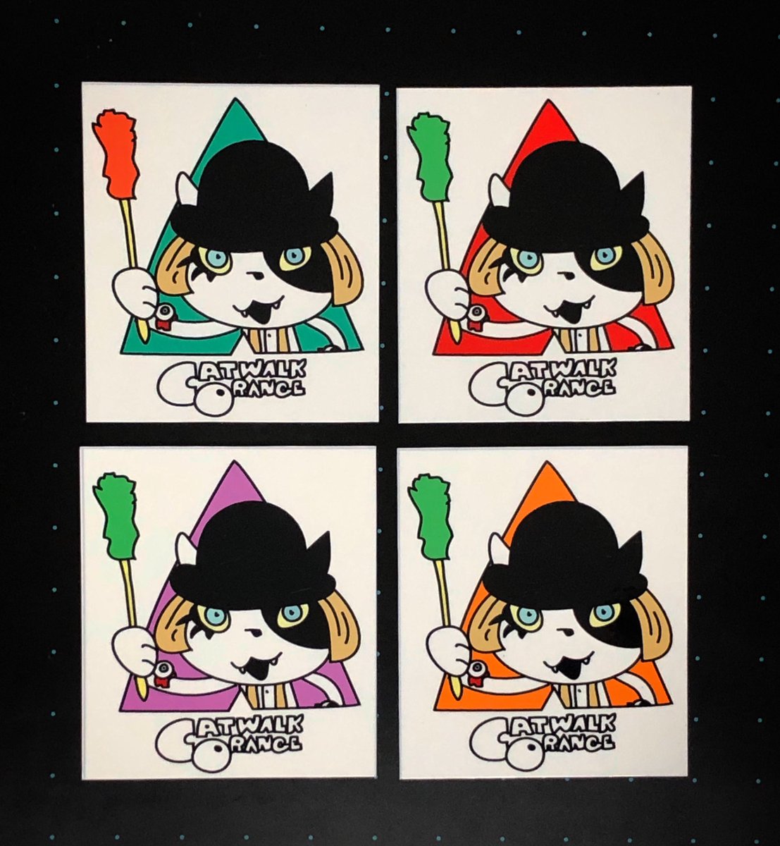 ニャレックス
キャットウォークオレンジ
マグネット
#hmvキチレコ 
#キチレコ 