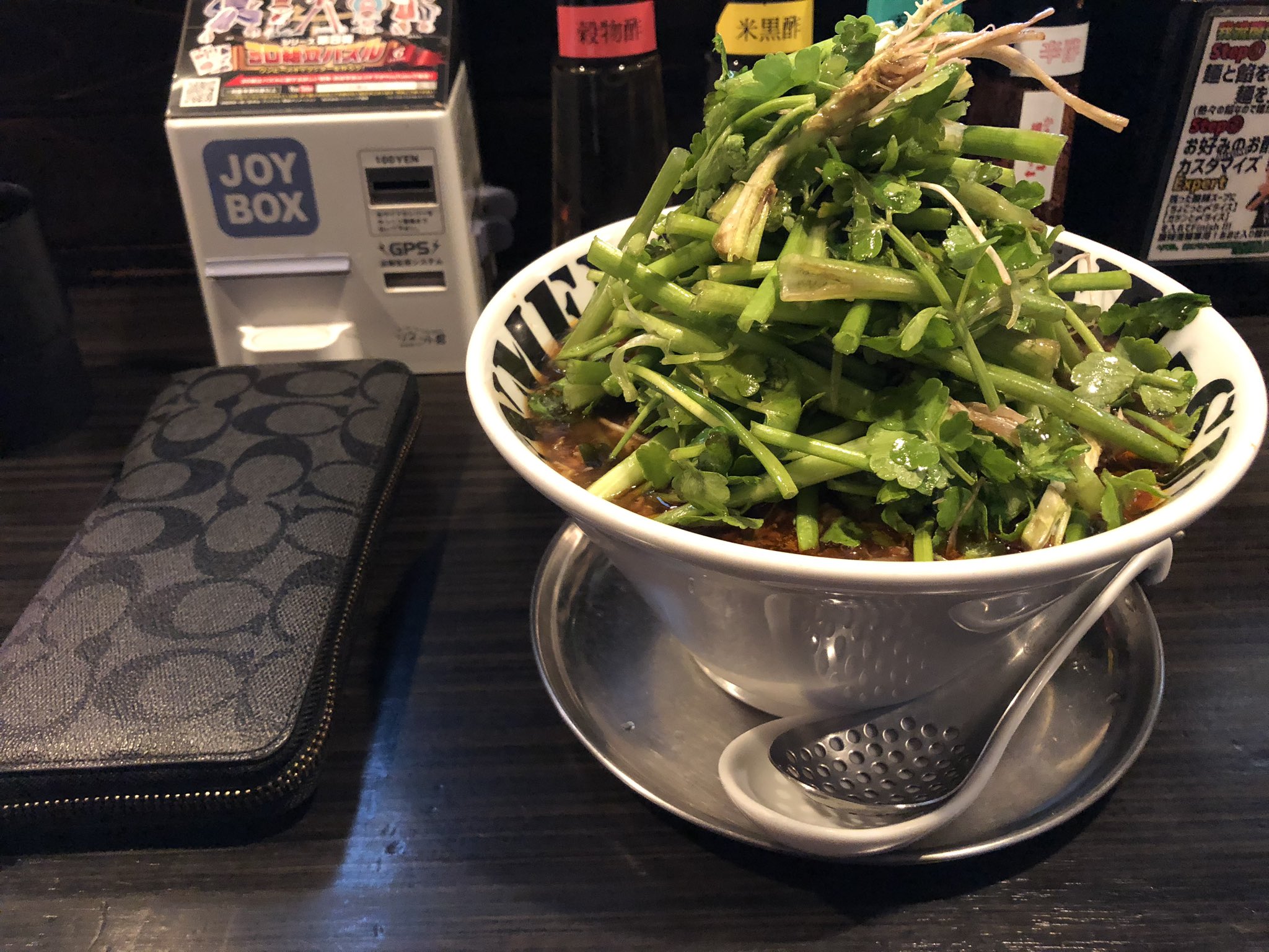 ワサビ 宮城ラーメン 我流酸辣湯麺 拉麺勇気 仙台芹酸辣湯麺 限定 芹トッピングheaven 宮城 ラーメン 芹 仙台芹 期間限定 酸辣湯麺 拉麺勇気 T Co Xcohntucxo Twitter