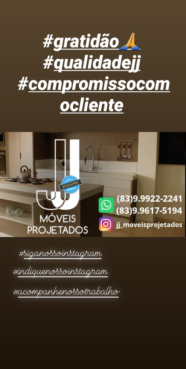 jj_moveis's tweet photo. #gratidão #qualidadejj #compromissocomnossocliente https://t.co/xqCbIscel6