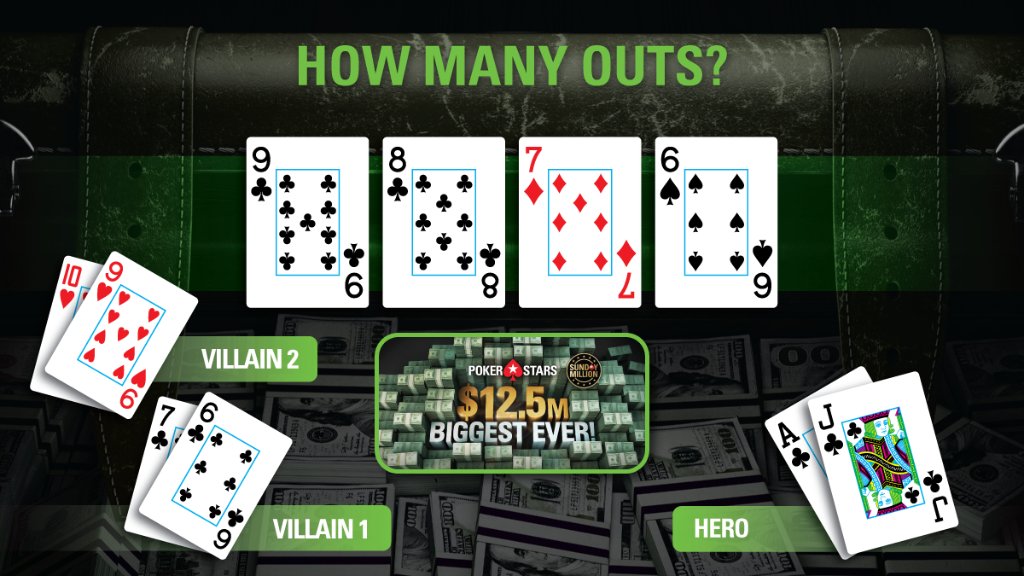 PokerStarsBR's tweet photo. Quantos outs você tem? 🤔 

Responda com o seu [Stars ID] + #SundayMillion até as 23:59 BRT dessa sexta para concorrer a vários tickets.

* É necessário retweetar esse tweet para participar! *

T&amp;Cs: https://t.co/Do36L3oeGL https://t.co/dpXjbNKFAx