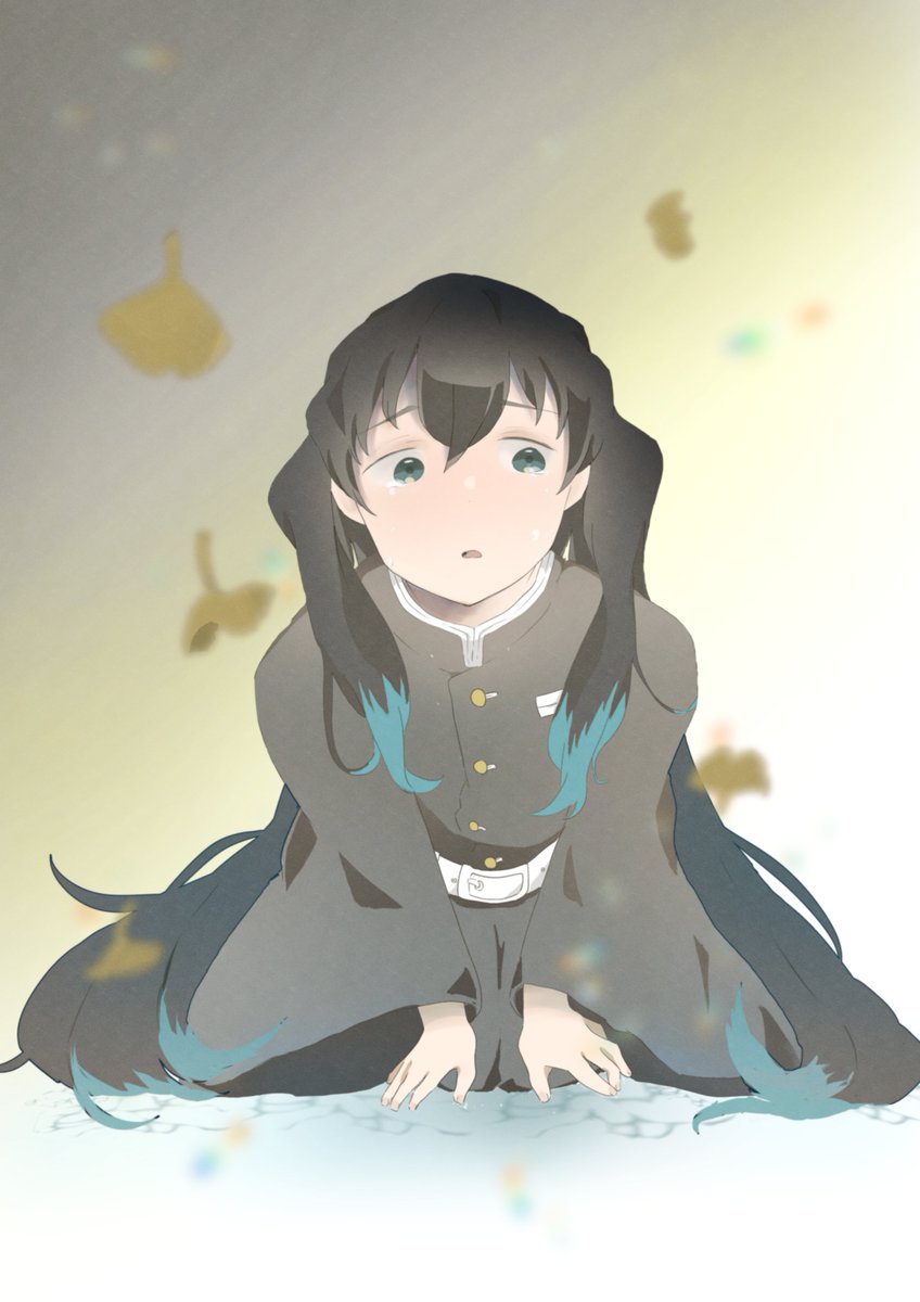 時透無一郎 泣いてる無一郎 お のイラスト 時透無一郎 泣いてる無一郎 お のイラスト