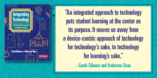 HeinemannPub's tweet photo. An integrated approach to technology puts student learning at the center. 🎯https://t.co/Uv4fhbLz6F  
@S_j_gilmore @DeosKatierose 
#intechgrate #edtech #newbook #HeinemannAuthor #school https://t.co/XtugMWFknI