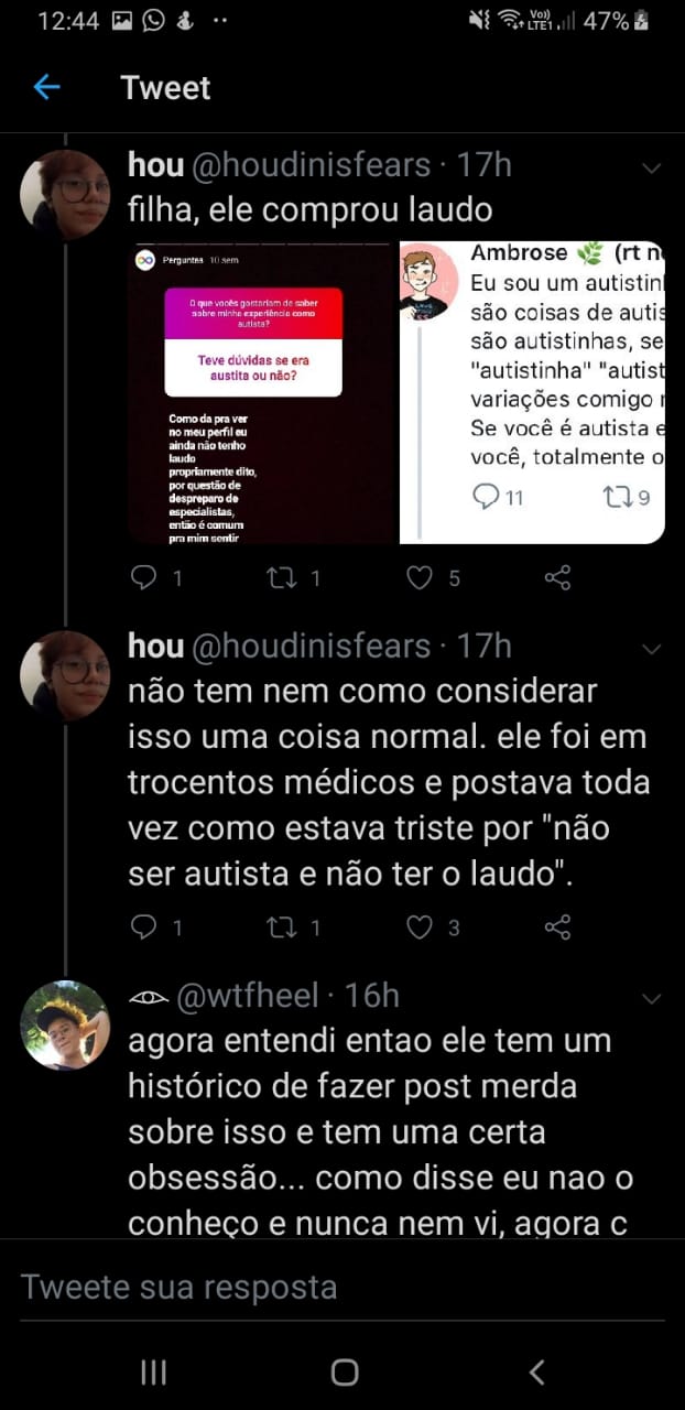 Coisas Tristes que Eu Não postaria no meu Perfil