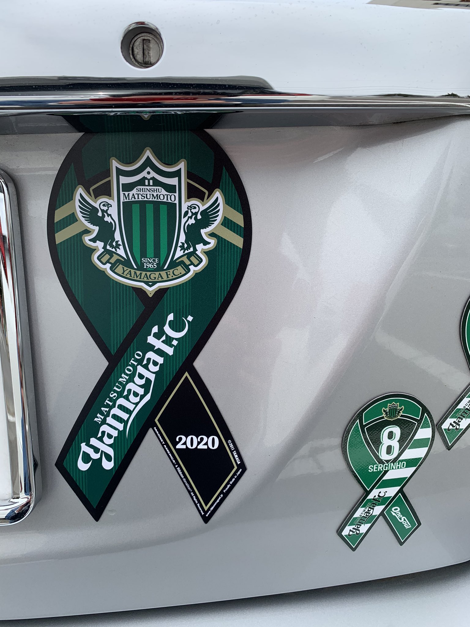 松本山雅ステッカー