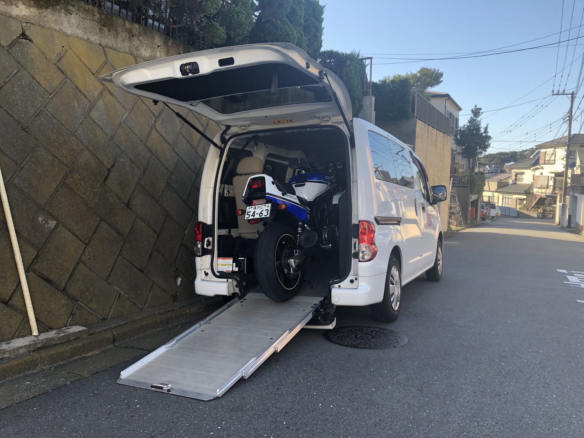 福祉 27年式 NV200バネット 車いす移動車 トランポ 送迎 介護
