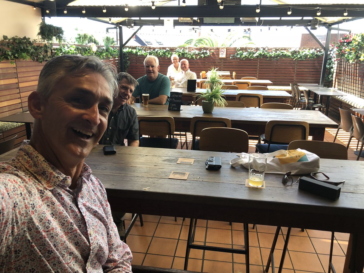 DualSeymour's tweet photo. Hey @lorimessori @adampeacock3 @DanielGarb @simonhill1894 @TheRealBozza we had the EPL lunch without you. https://t.co/ggiLQLkDQU