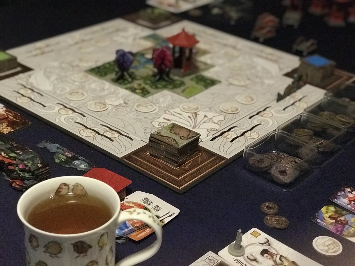 Tang Garden by Francesco Testini, Pierluca Zizzi, and <a href="/tgryphgames/">Thundergryph Games</a>  with Green Tea decaf by <a href="/stashtea/">Stash Tea</a>