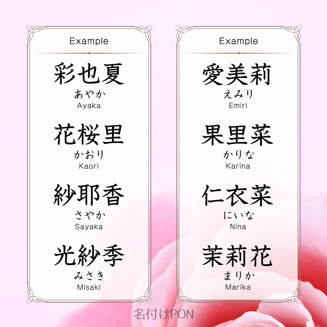 名付けポン Sur Twitter 女の子のかわいい三文字名 一音に漢字を一字ずつあてる三文字名は優雅な雰囲気です その他の女の子の名前はリンク先でチェック T Co 05uwby8myp 名付けポン 名付け 名前 漢字 プレママ マタニティ ぷんにー 妊娠 妊婦 初