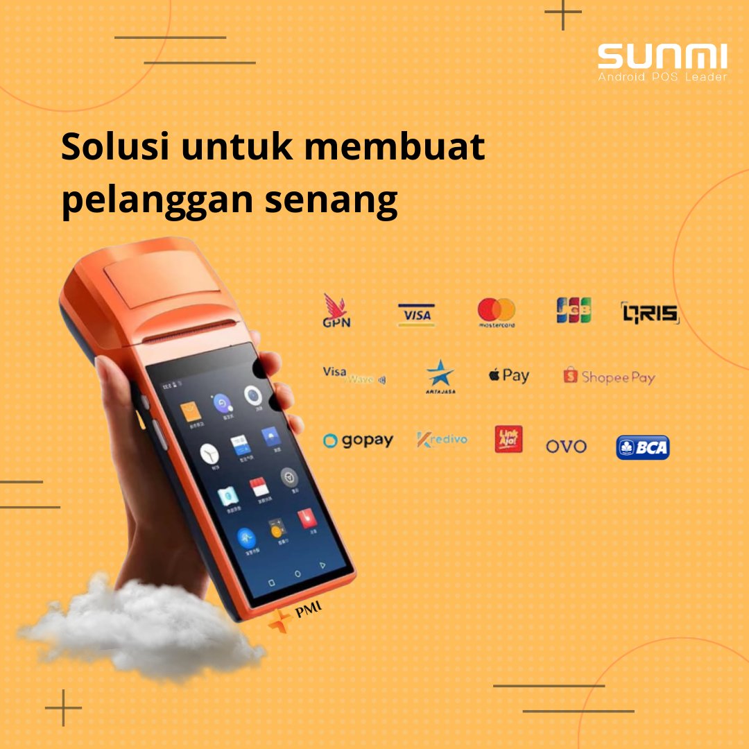 sunmipos's tweet photo. Bos, pelanggan harus dibikin senang dan puas dengan berbagai fitur cashless payment yang menerima berbagai pembayaran nontunai, mulai dari kartu kredit/debit hingga pembayaran digital dan virtual account! #BeralihNonTunai #AplikasiKasir #Bisnis #Entrepreneur #Nontunai #Sunmi https://t.co/MJ6bDN4uGV