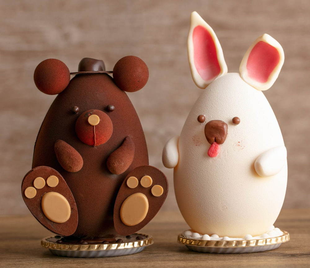 fashionpressnet's tweet photo. ヒルトン東京のイースターチョコレート、ウサギや卵から顔を出すヒヨコなど動物モチーフ - https://t.co/uMQVwRwk4B https://t.co/EkIzPzncR1