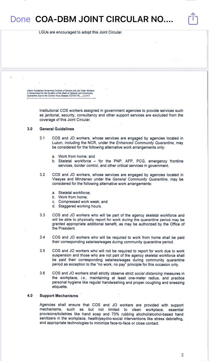 senatorjoelv's tweet image. Narito na po ang hinihintay natin para sa mga JO/COS nating mga kababayan na nangangamba ngayong may crisis. Thank you DBM, CSC at COA 🙏 #LabanPilipinas