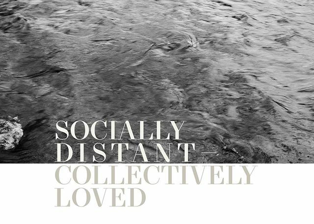 We’ve been thinking on this concept for many days now. 
It’s not ok to be alone. 
We were made to live in community... and no matter how long we stay inside, there is no way we will be stripped from our community. 
We have felt that in so many ways. Thank you, from the botto…