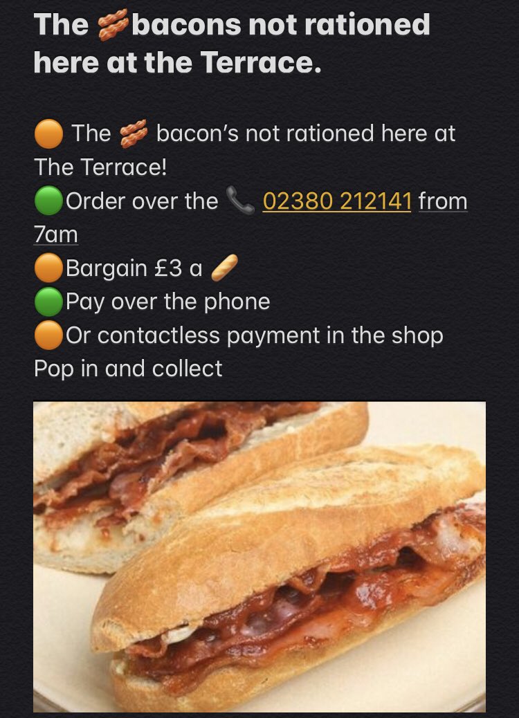 Terrace Sandwich Bar tweet media