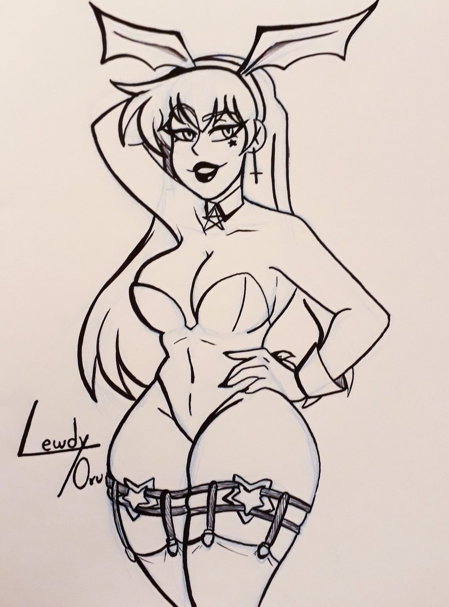 LewdlyOru's tweet photo. Commission of one of my characters, Alannah The Witch.
In a bunny suit 🖤👀💦👌🏻 

#bunnysuit #originalcharacter #ocs #witch https://t.co/yPsgebQmlO