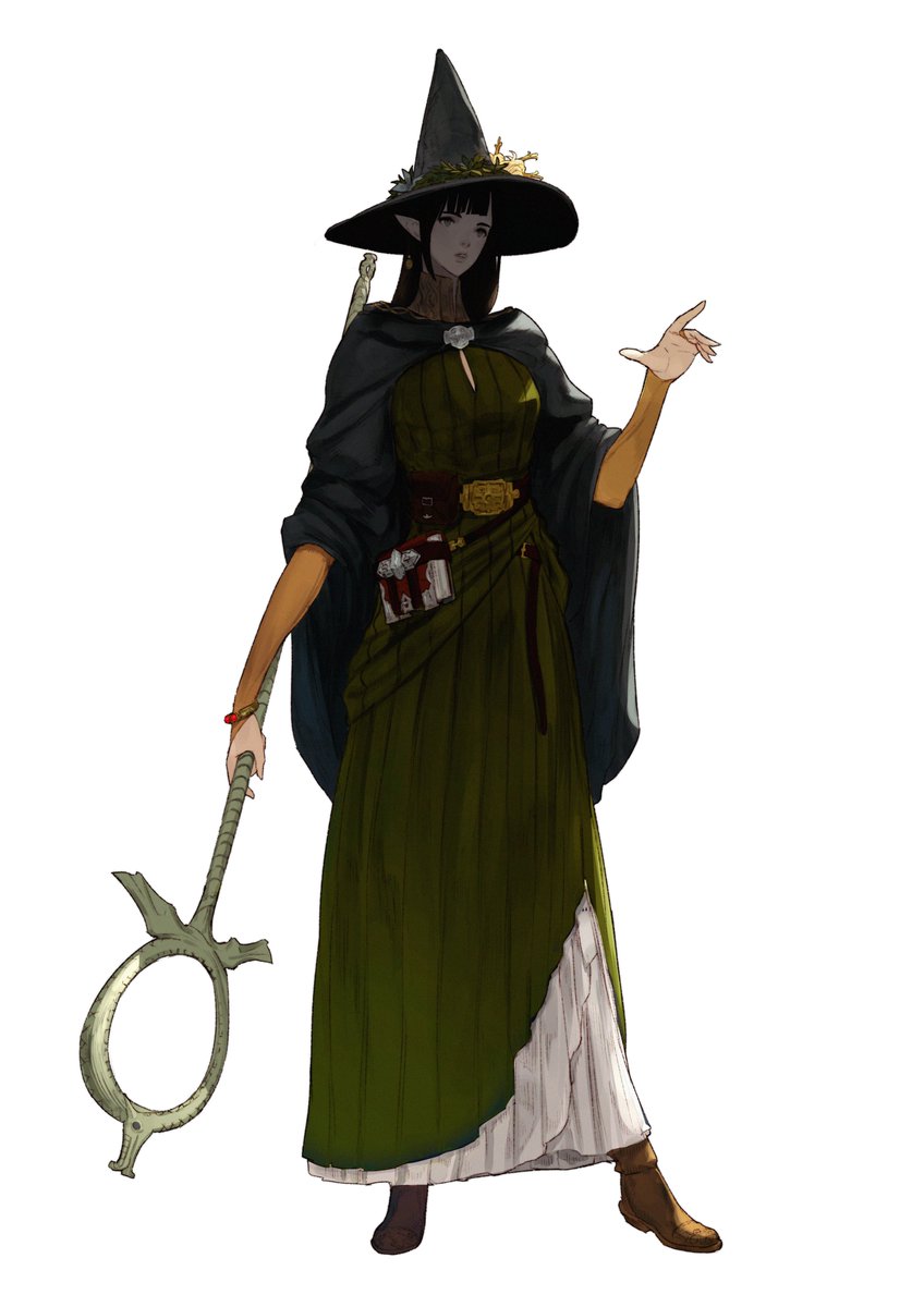 魔法使いクラスのキャラ Sonechのイラスト