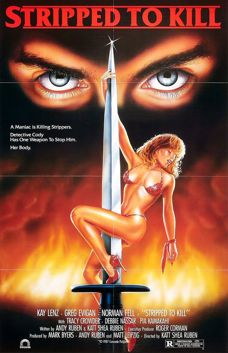 HorrorOrman's tweet photo. Released March 20, 1987.
#StrippedtoKill
#KattShea
#KayLenz
#drama #mystery #crime #thriller #mystery #horror #ShutInWithHorror https://t.co/48UtxIkEN4