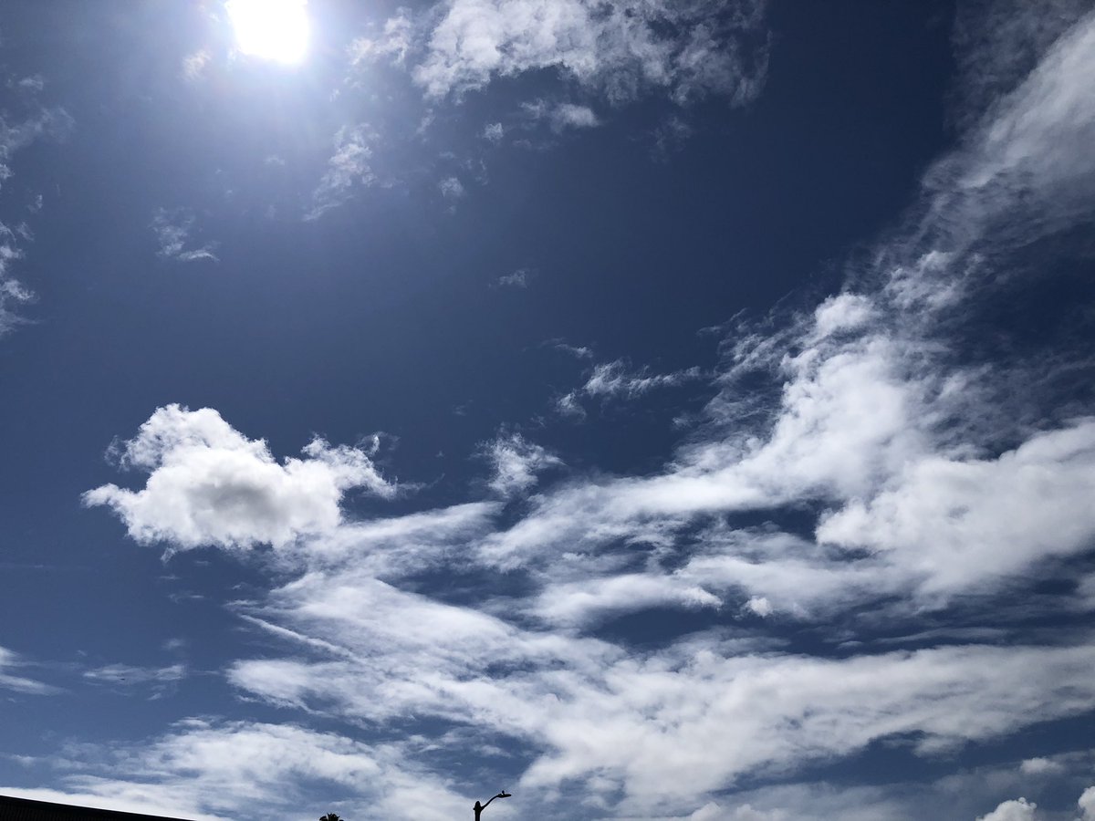dubioseducator's tweet photo. @stephenkelley85 @ChristineBemis2 @DynamicDuda338 @Math912Teacher @ChrisQuinn64 @michelelkelly @RitaWirtz @biologygoddess @SdChristelle @_TomGReid @raspberryberet3 @ElizRussellEdu @valerietilton @cvarsalona @leemaxfield29 @StressFreeKids @R_CILR @Susansailboat @imperfectapril @cherylabla @ChouinardJahant @Kbahri5 @EDUC8_2_EMPOWER @tracyscottkelly @Rdene915 @IAmMyBestToday Hello all. It’s 8:30pm in Los Angeles, I had another busy day at “work” from my home. My walk today I focused on the clouds.. #LookingUpward #LookingForward Stay heathy all. https://t.co/DgxgAmjY9W