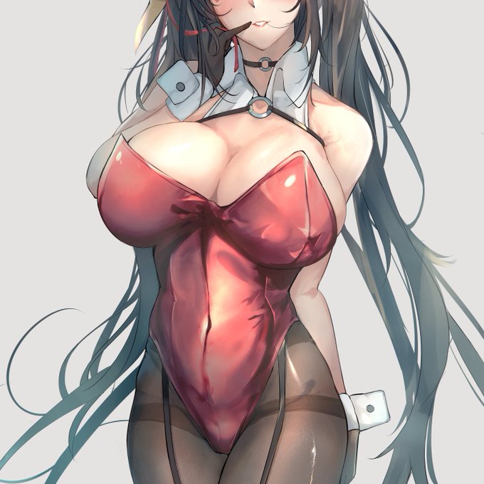 #アズールレーン
#AzurLane 
#碧蓝航线

RED and BLACK🐰 