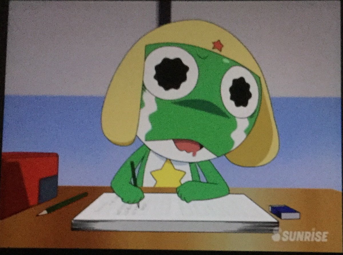 Uzivatel ダイチ Na Twitteru ケロロ小隊がアニメ作りにチャレンジする話 アニメを楽しむケロロ小隊が微笑ましい アニメってこんな風に作るんだってわかる アニメ制作現場にも潜入 完成したアニメは必見です ケロロ三昧 ケロロ軍曹 1stシーズン 第33話 Uzivatel ダイチ Na Twitteru ケロロ小隊がアニメ作りにチャレンジする話 アニメを楽しむケロロ小隊が微笑ましい アニメってこんな風に作るんだってわかる アニメ制作現場にも潜入 完成したアニメは必見です ケロロ三昧 ケロロ軍曹 1stシーズン 第33話