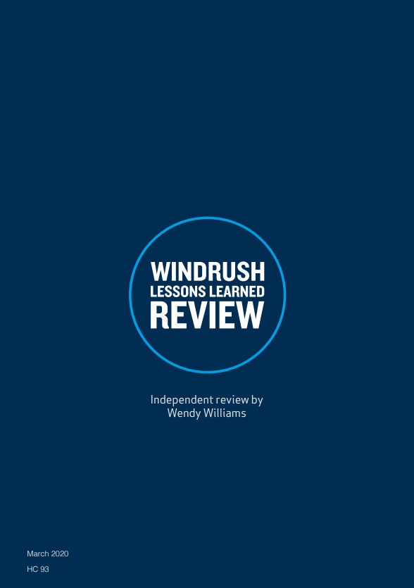 ADPAC6's tweet photo. Download your copy of the Windrush lessons learned review PDF below:

https://t.co/TsayVNToH9 https://t.co/8sXpnKXPrY