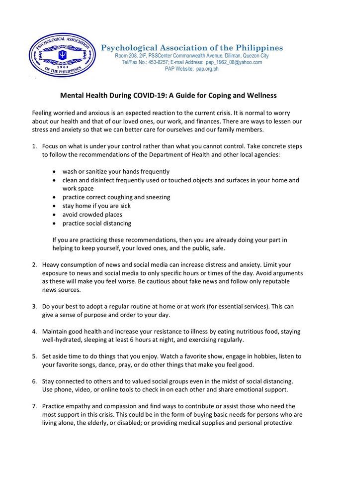 Saab On Twitter Let S Take Care Of Our Mental Health Too Source Https T Co Ixpxoivfy2