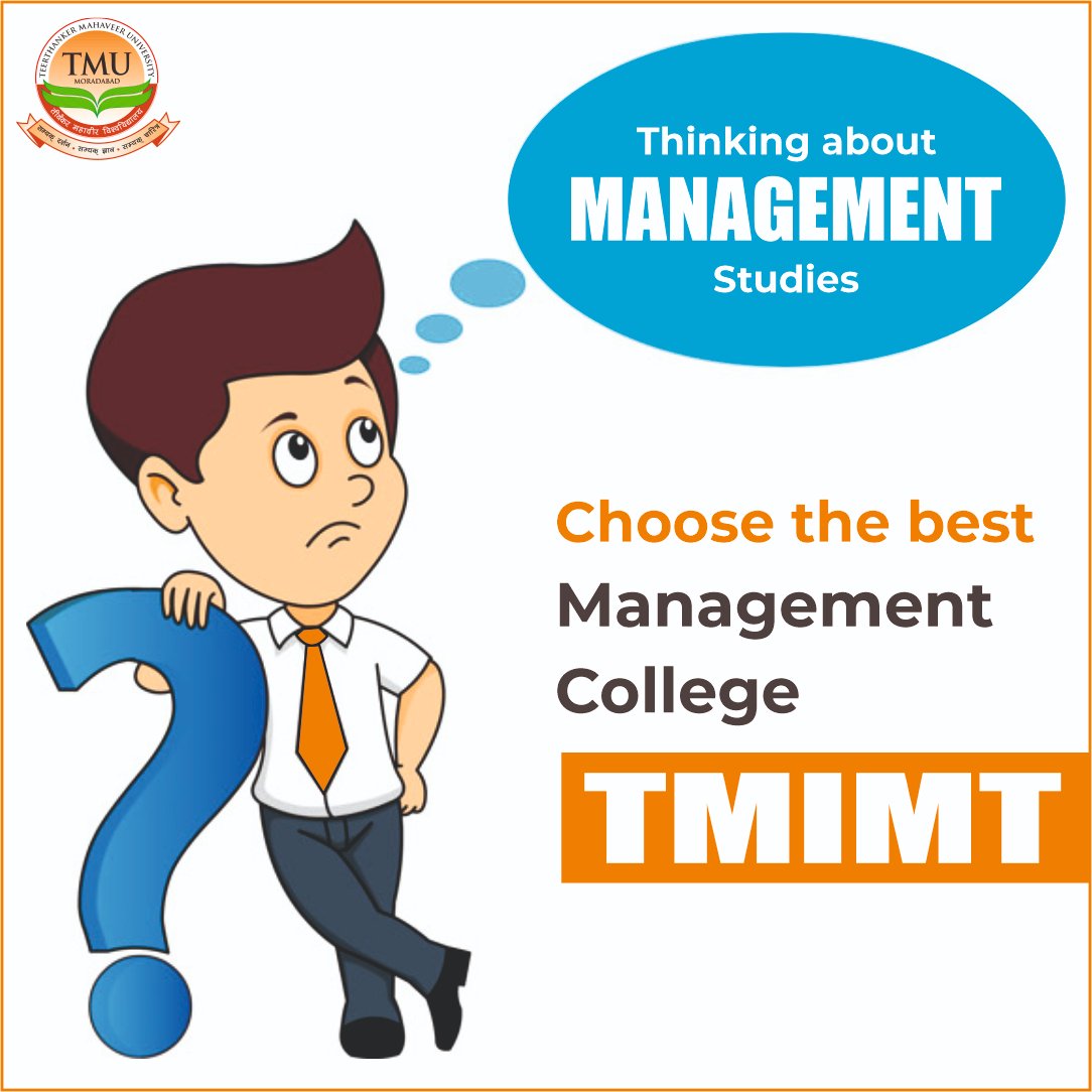 You too can get your MBA from one of India's best Management college - TMIMT.
Enquire At : bit.ly/2Wow8SW
.
.
.
.
.
.
#TMU #TMUMBD #TeerthankerMahaveerUniversity #Bestprivatecollege #BestprivateUniversity #Bestmanagmentcollege