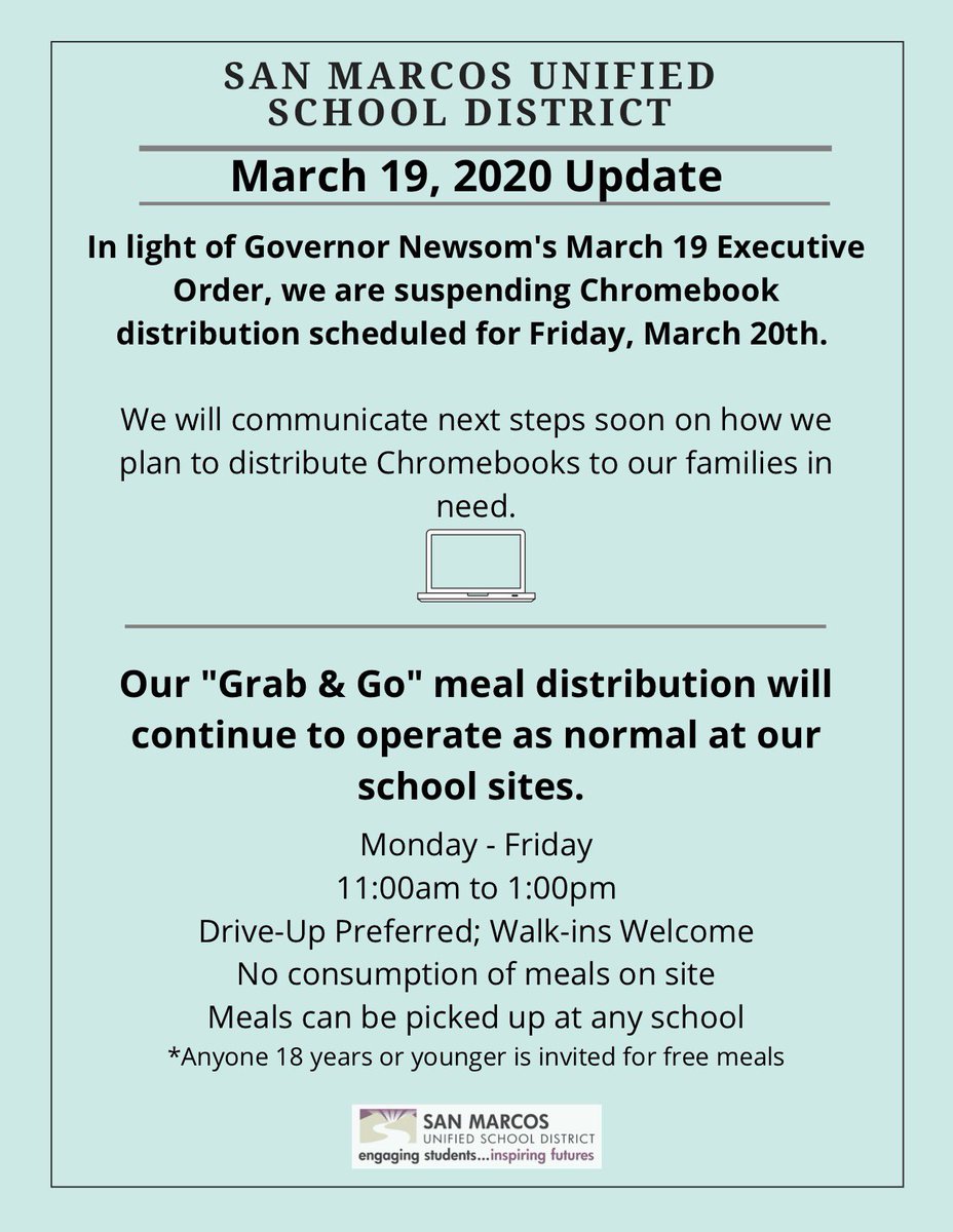 SanMarcosUSD's tweet photo. Help spread the word! https://t.co/n7oJaZ2LUD