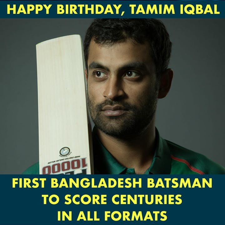 Happy Birthday, Tamim Iqbal 