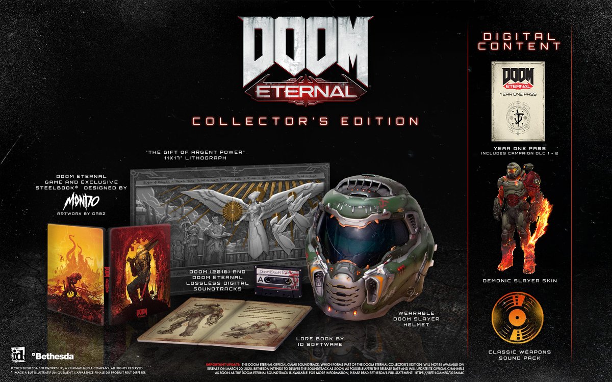 AKRacingAus's tweet image. We are absolutely hyped to be giving away a #DOOMEternal collector’s edition prize pack thanks to our friends at @Bethesda_ANZ.

Enter Now: gleam.io/4owgd/win-a-do…