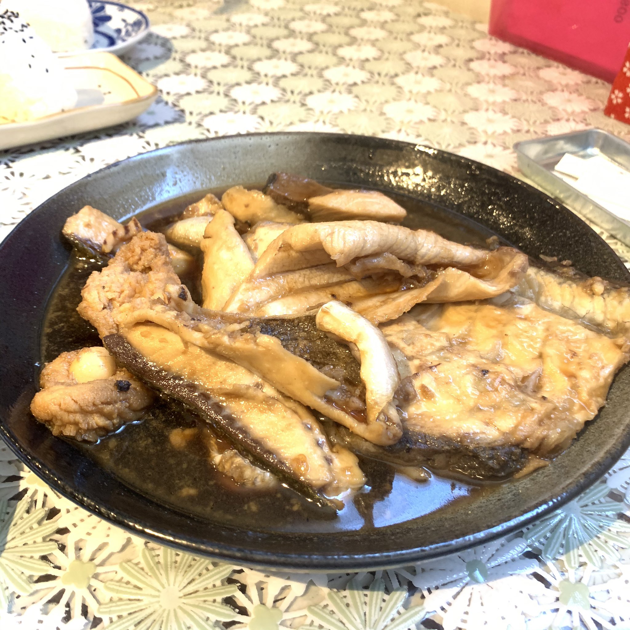 畳バカがいる店 たたみの福田 全部美味い 刺身 アジフライは肉厚で食べ応えがあり あら炊きの煮汁も最高でした おくうら 崎戸町 大島 海鮮丼 アジフライ あら炊き 新鮮 肉厚 美味しい 美味い たまらん T Co Yt1ky9xygh Twitter
